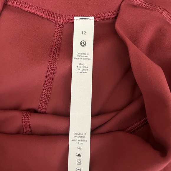 lululemon athletica Align High Rise in Mulled Wine - 28” - Picture 10 of 11